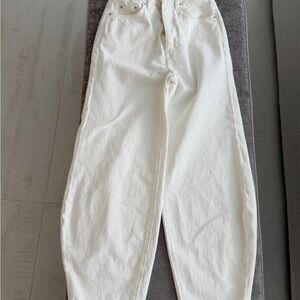 TOTEME High-rise barrel-leg jeans 24W/ 30L